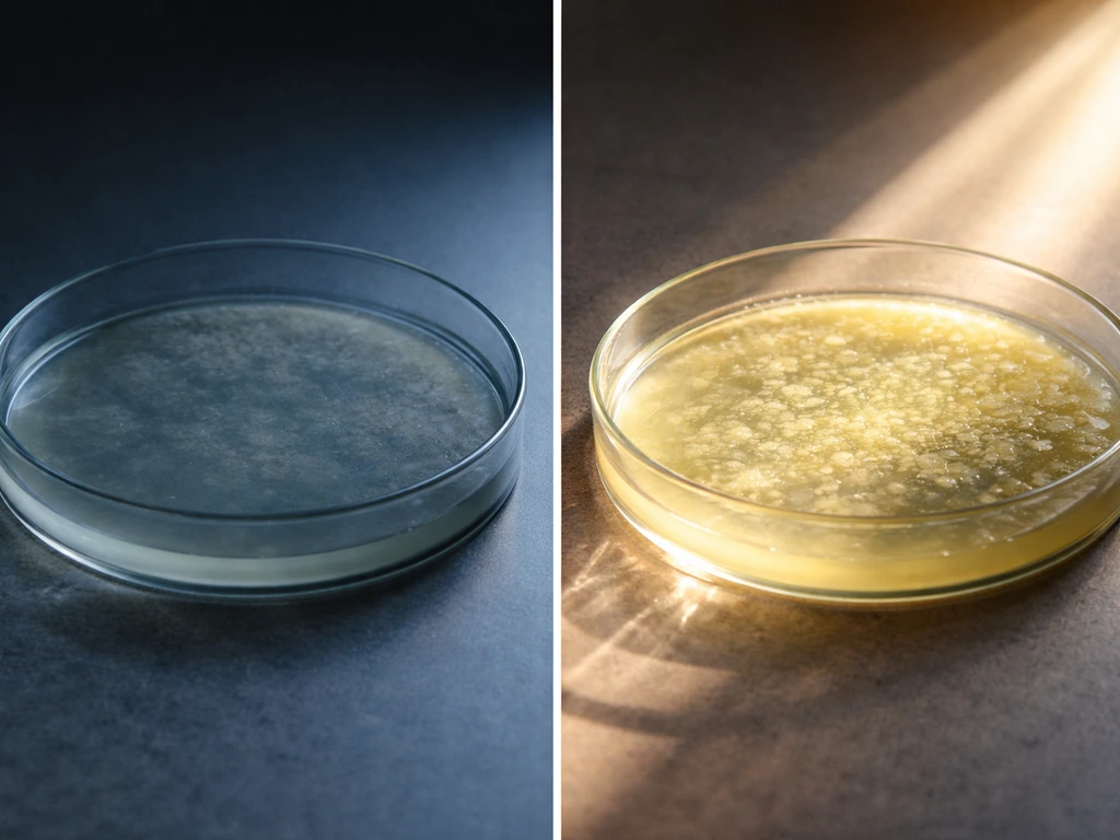 does bacteria need light to grow